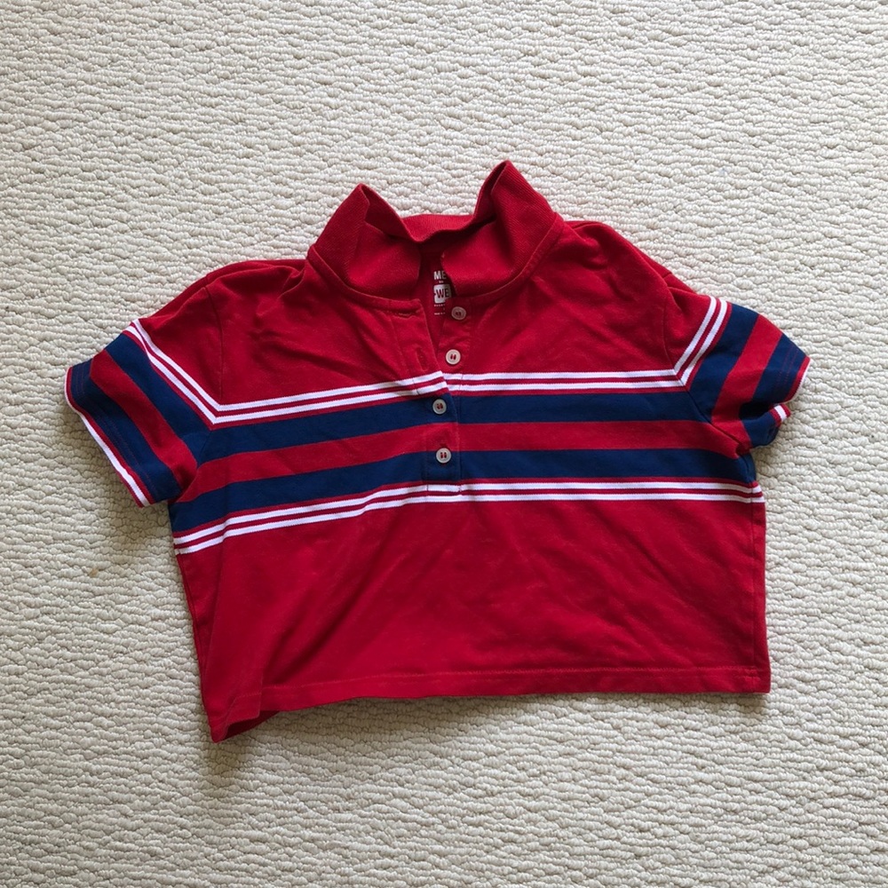 Cropped shirt from pacsun